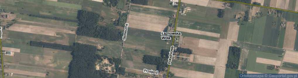 Zdjęcie satelitarne Łaznowska Wola ul.